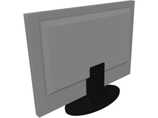 Plasma TV 3D Model