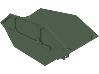 Debris Container 4500 lt 3D Model