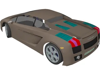 Lamborghini Gallardo 3D Model