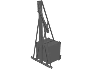 Rotating Beam for Hoist 3D Model