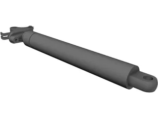 Gas Spring 3D Model