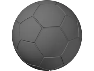 Soccer Ball 3D Model