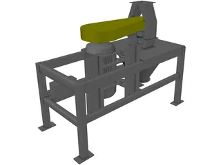 Sturtevant Mill 3D Model