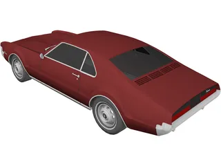 Oldsmobile Toronado (1966) 3D Model