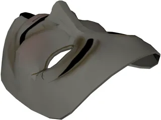 V for Vendetta Mask 3D Model