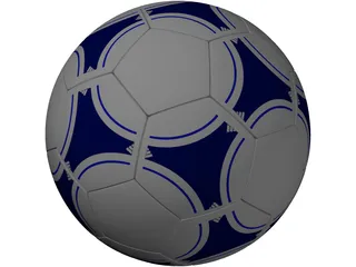 Soccer Ball Adidas (FIFA) 3D Model
