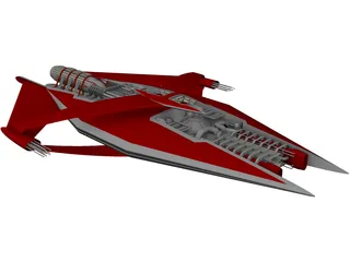 Narn Heavy Cruiser 3D Model