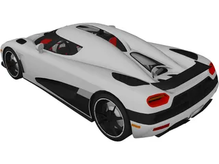 Koenigsegg Agera 3D Model