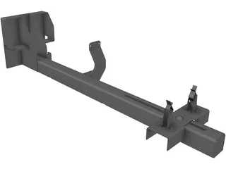 Rifle Rack 3D Model