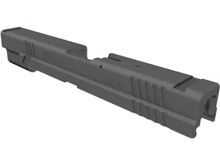 Springfield XD Tactical Slide 3D Model