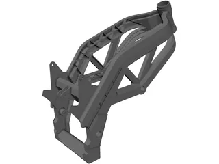 Moto Frame 3D Model