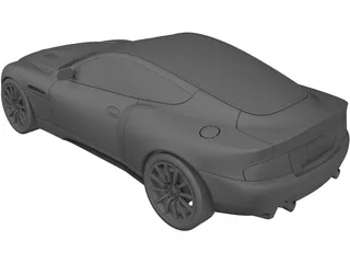 Aston Martin Vanquish (2008) 3D Model