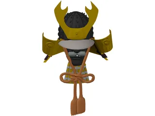 Kabuto Armor 3D Model