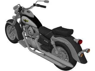 Kawasaki VN1500 3D Model