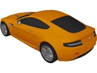 Aston Martin Vantage V8 3D Model