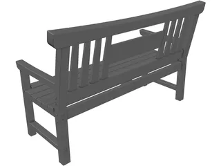 Bench 3D Model