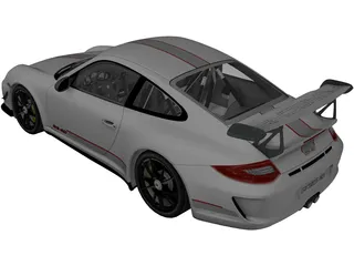 Porsche 911 997 GT3 RS 4.0 (2011) 3D Model