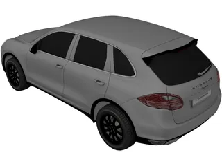 Porsche Cayenne (2011) 3D Model