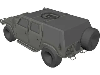 Light Tactical Vehicle 3D Model