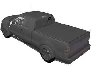 Saleen S331 Supercab (2008) 3D Model