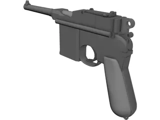 Mauser 1930 3D Model