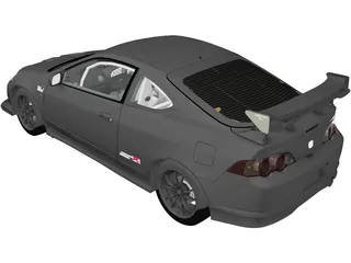 Honda Integra Mugen (2002) 3D Model