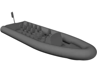 RIB 10M 3D Model