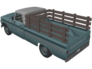 Chevrolet C10 Pickup 3D Model