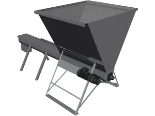 Grain Feeder 3D Model