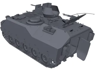 K200 Armored Car 3D Model