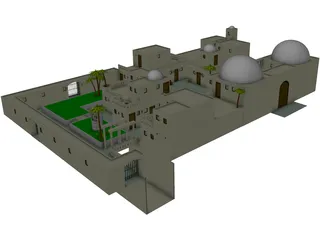 Persian City 3D Model