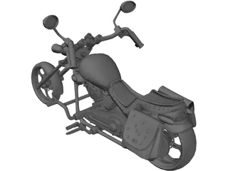 Harley-Davidson 3D Model