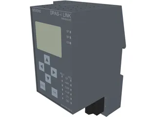 Siemens DP/AS-Interface Link 3D Model