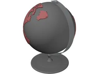 Globe 3D Model