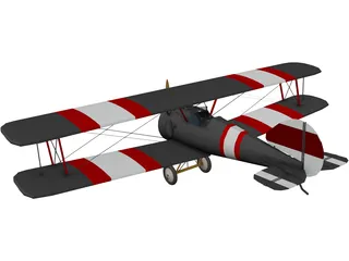 Sopwith Camel 3D Model