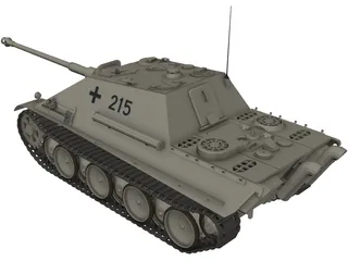 Jag Panther 3D Model