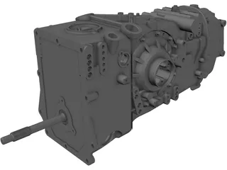 Gearbox Sadev FTR 200 3D Model