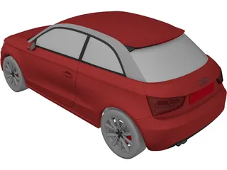 Audi A1 (2011) 3D Model