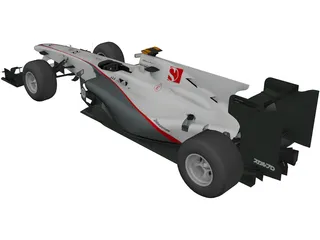 Sauber C29 F1 (2010) 3D Model