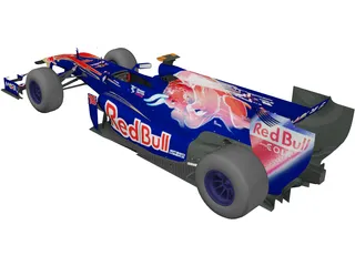 ToroRosso STR5 F1 (2010) 3D Model