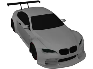 BMW M3 GTR 3D Model