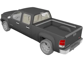 GMC Sierra (2007) 3D Model