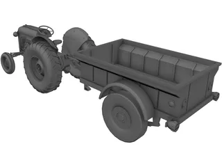 Tractor 3D Model