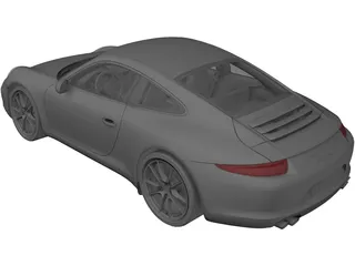 Porsche 911 (991) Carrera S (2012) 3D Model