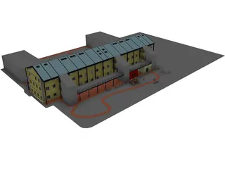 Social House A Class 3D Model