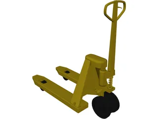 Handtruck Pallet Dolly 3D Model