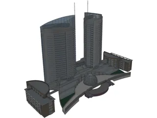 Hotel 3D Model