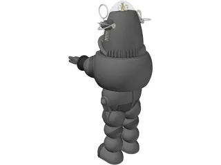 Robby the Robot 3D Model