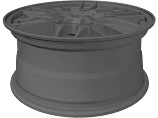 Car Rim 3D Model