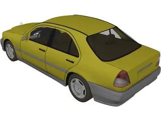 Mercedes-Benz C-class 3D Model